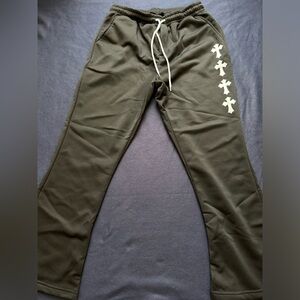 Flare sweat pants